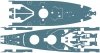 Pontos 37034FB USS BB-63 Missouri 1945 Advanced Detail Up Set for Hobbyboss Kit (Deck Blue 20B stained wooden deck) 1/350